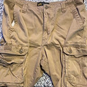 Lee Tan Cargo Shorts Size 36